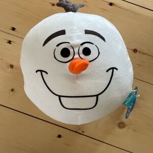 Disney Frozen Olaf Plush Stuffed Toy - White and Orange